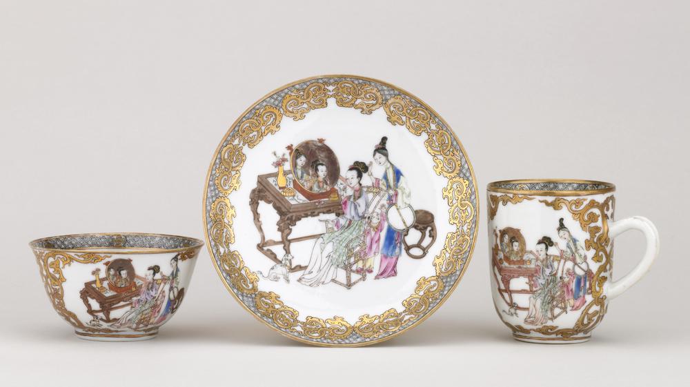 图片[1]-cup; coffee-cup; saucer BM-Franks.695.+-China Archive